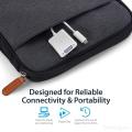 HAMLET CABLE AND VIDEO ADAPTER 0.13M USB C VGA for Mac-Book Pro 2018-17, i_Pad /Air 2018 WHITE. 