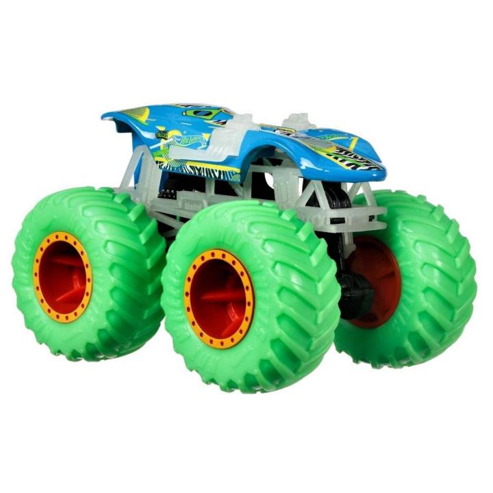 Hot Wheels: MONSTER TRUCKS: GLOW IN THE DARK: TWIN MILL (HCB52)