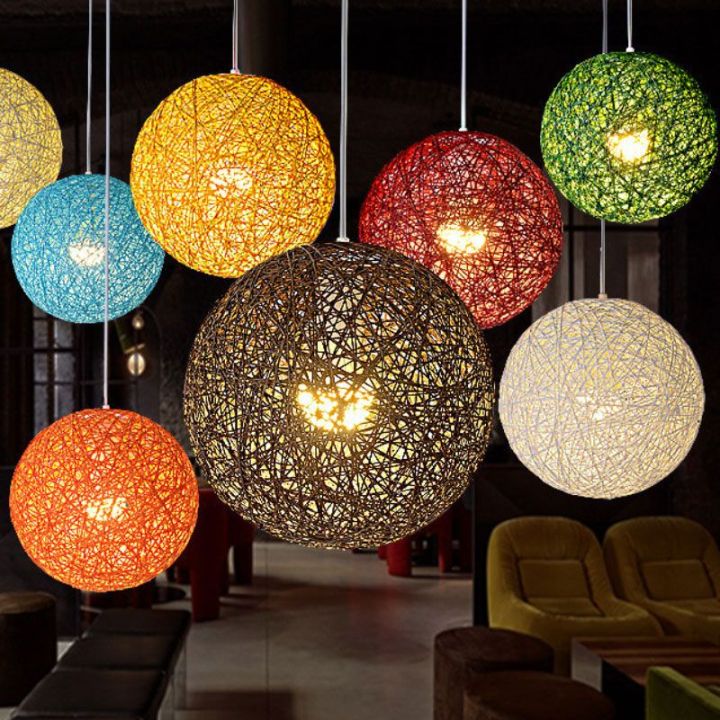 Modern%20Celling%20Lamp%20Light%20for%20Bed%20room%20Indoor%20Decoration%20Rattan%20Glob%20Suspension%20Lamp%20for%20Hanging%20Multicolor%20-%20Image%203
