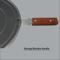 Iron Tawa Full Size Metal 14 Inch Durable Quality Heavy Duty for Roti Maker Tawa Iron Tawa 36cm Tawa for Pratha Dosa Maker Iron Pan for Chapati Loha Tawa Original With Wooden Handle Ulta Tawa Metal 13 Inch 12 Inch 30cm 33cm. 