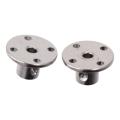 2Pcs Portable Metal Bearing Motion Bushing Silver Motor Guide Shaft Coupler Shaft Axis Fittings DIY RC Model Motors. 