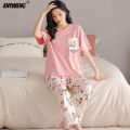 NN Wear Nighty Soft cotton Night Wear for Women Night suit for girls and women, Sleeping Dress Girls Sleepwear  Loungewear Sleeping Suit lingerie T shirt and Pajama, Night Dress for girls and women. 