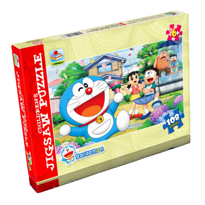 Children Jigsaw Puzzle Doraemon-8804 (108) Pieces in 1 Box With The Most Appreciated Characters