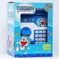 Electronic Money Safe Box Mini ATM Machine Doraemon. 