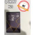 QSMART X20 BATTERY Q SMART X20 BATTERY WITH 2750MAH CAPACITY BRAND NEW ORIGINAL BATTERY FOR Q.MOBILE Q SMART X20 BATTERY. 
