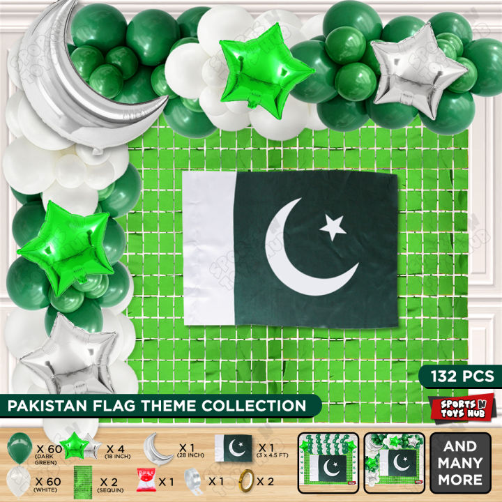 Pakistan 14th August Independence Day Theme Flag Set For Decorate Your Offices School Classes Restaurant, Home Parties & Decoration 14 Aug Event Functions Celebration Party Decor Supplies Jashan E Azadi Celebrate Event : YlOPaNKw