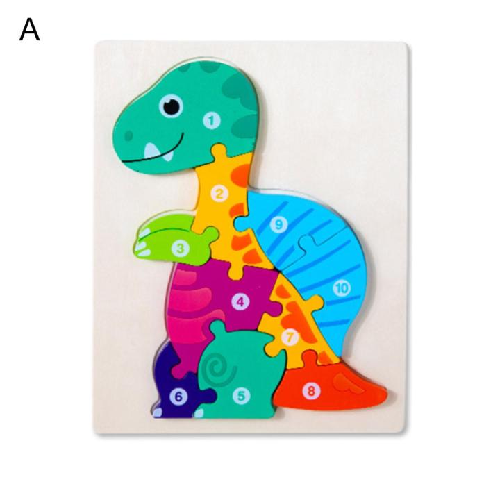 Puzzle Toy Broken-proof Promote Brain Development Dinosaur Toy