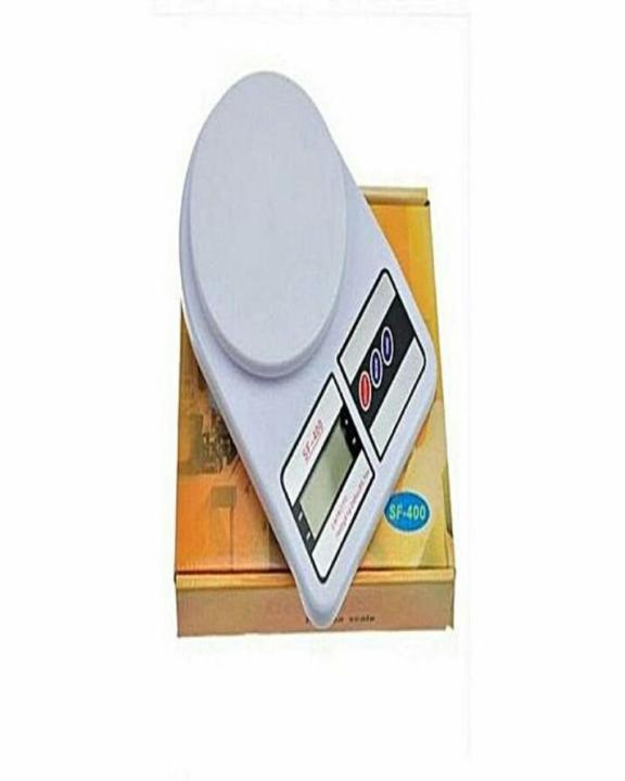 Electronic Kitchen Scale - White-