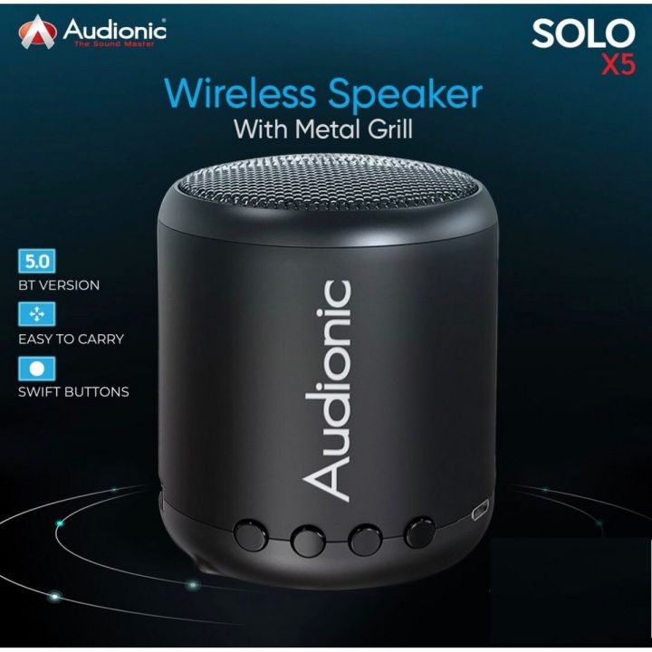 Audionic%20SOLO%20X5%20Portable%20Wireless%20Rechargeable%20HIFI%20Sound%20Speaker%20-%20Image%202