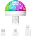 Mini USB LED Dancing Disco Light & Work With Voice Control Best For Parties & Wedding Parties. 