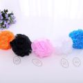 New Pack Of 1 Mesh Soft Bath Sponge Body Pouf Shower Loop Scrubber In Random Color. 