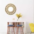 3 Peace Fancy Wall Mirror Décor Decoration Mount Tv Backdrop Party Room Hanging Suns Best for Decoration Purpose. 
