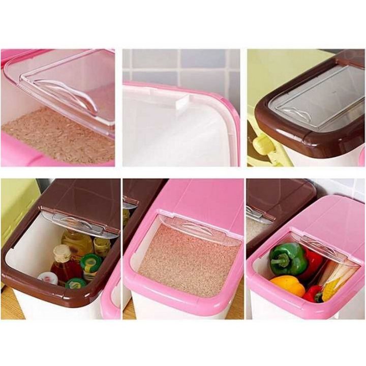 10 kg Rice Plastic Storage Box Container