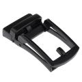Polished Metal Belt Buckle Replacement Automatic Ratchet 35mm Belt Parts. 