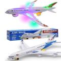 Super Toy Battery Operated Airbus Aeroplane for Kids with Light & Sound Effects (Multi-Color). 