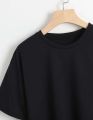 Women SlimFit ShortSleeve Crewneck TShirt By YSN APPAREL. 