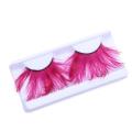 Dramatic Eyelash Extension Feather Eyelashes Extra Long Feather False Lashes Green Masquerade. 