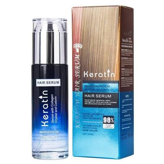 KERATIN Nutrition Hair Serum - Heat Protection, Professional Use, Frizzy Damage & Dry hair, Best for Her.