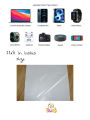 Protector Lamination Sticker Sheet Self Adhesive. 