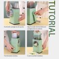 Potato Slicer Upgraded Hand Crank Vegetable Cutter Rotary Cheese Graters Multifunctional Chopper Veget Shredders Fruit Kitchen Tool with 3 Stainless Steel Drum Blades for Vegetables. 