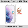 Samsung Galaxy S21 Plus Unbreakable Gorilla Flexible Nano Glass Premium High Quality Screen Protector For Samsung Galaxy S21 Plus. 