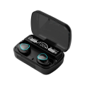 M 10 3500 mah original airbuds  wireless , m 10 earbuds , water proof 100 %,  noise cancelling earbuds for all kind of smartphones. 