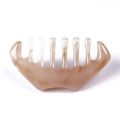 Natural Stone Gua Sha Massage Comb Head Body Scraping Reflexology Blood Scraping Hair Comb Scalp Care SPA. 