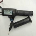 Electric Bike Scooter Tricycle MTB Twist Throttle Rolling Handlebar Lock/Key/ CRUISE SWITCH +Speed DISPLAY 36v48v60v INSTRUMENT. 