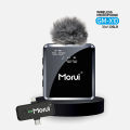 Morui GM-X10 Wireless Microphone 3-in 1 & 4-in-1  | 1 Year Warranty | Active Noise Cancellation Mic, DSLR Support, Smartphones & Audio Devices | Premium Studio Sound, Eco-Friendly & AUX Support. 