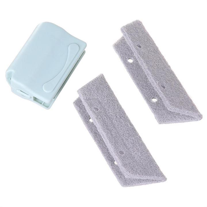 Magic Window Track Cleaning Brush Window Groove Cleaning Brush Seam Door Slot Window Slot Corner Cleaning Brush Scouring Pad Household