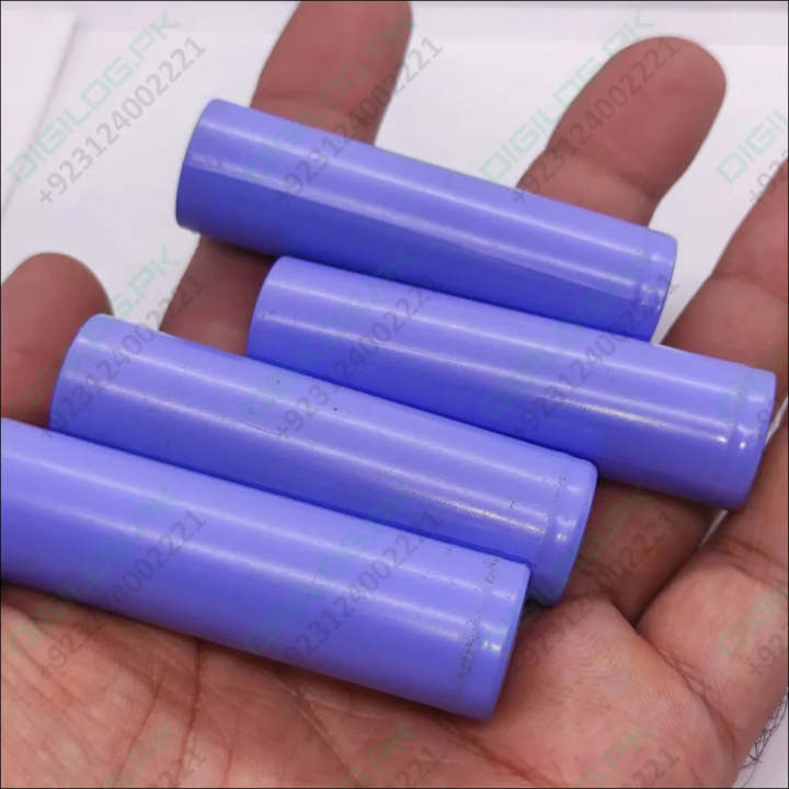 used 500mah Lithium Ion Cell 18650 Rechargable rated voltages 3.7 to 4.2 volts