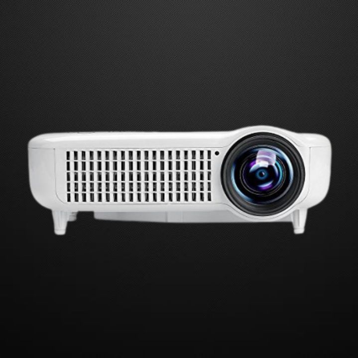 Exquizon 5018D - 3000 Lumens LED Projector 1280x800P (5.8" LCD, Supports 1080P, 60-200 Inch Projection, DVB-T2, USB AV ATV VGA HDMI, with Speaker, Multi-language, for Home Cinema)