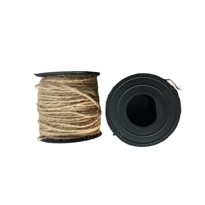 Jout Thread 2 Pc Thin Jute Rope Simple – Jute Thread Simple – Brown | Daraz.pk