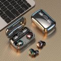 M10 TWS Wireless Headphones Touch Control Bluetooth-Compatible 5.1 Earphones Wireless Headset Waterproof 9D Hifi Quality Earbuds. 