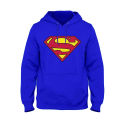 Superman Printed Hoodie Blue - Premium Quality, Stylish Hoodie For Fans Of The Superhero - Comfortable And Trendy. 