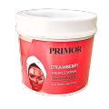 PRIMOR Strawberry Professional Clay Exfoliating Mask – Deep Pore Cleansing & Skin Refining | Detox & Hydration for Radiant Skin | Ideal for Salons & Beauty Spas (500ml). 