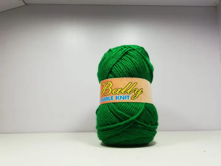 bally%20Acrylic%20Wool%20Yarn%20balls%20x%205%20ball%20green%20color%20-%20Image%202