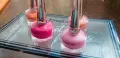 bebe XOXO LOVE 4 Shades of Nail Lacquer/Polish Set. 