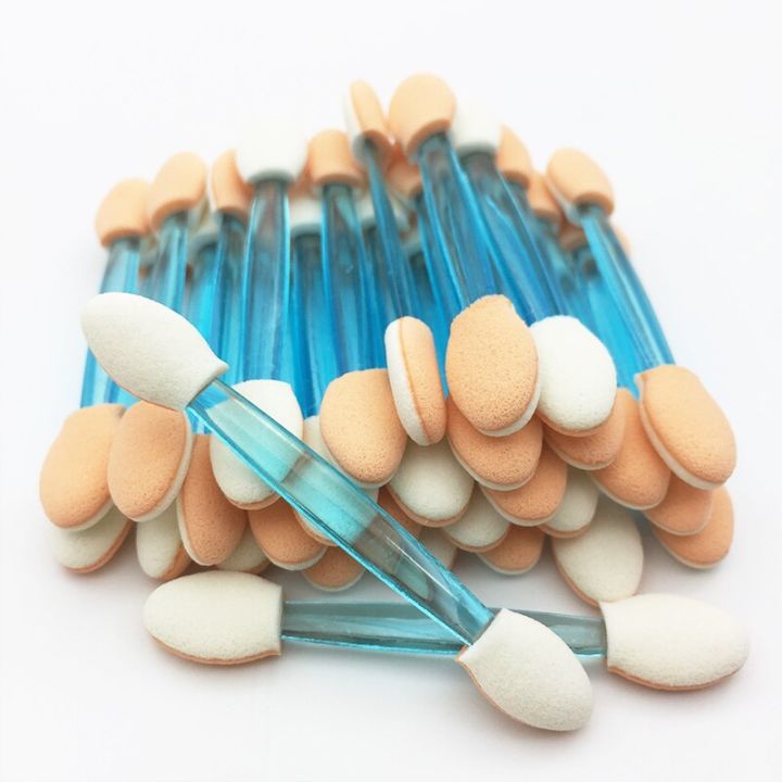 12%20X%20Cosmetic%20Make%20Up%20Eye%20Shadow%20Sponge%20Brush%20Applicators%20Double-End%20-%20Image%203