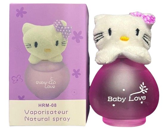 Perfume For Kids In Bear Character Black Color