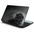 Art Cube 3d Graphics Black Gray Background Laptop back cover vinyl skin 12 13 14 15.6 inch for all laptop notebook skin stricker. 