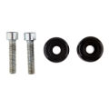 2Pcs Universal M8 Aluminum Alloy Motorcycle Swingarm Spool Paddock Stand Bobbins. 