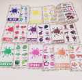 Odeez 2 in 1 My Mini Alphabet, Numbers, Colors & Shapes Learning book. 