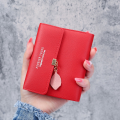 Forever Memory Leaf Charm Mini Wallet for Women and Girls. 