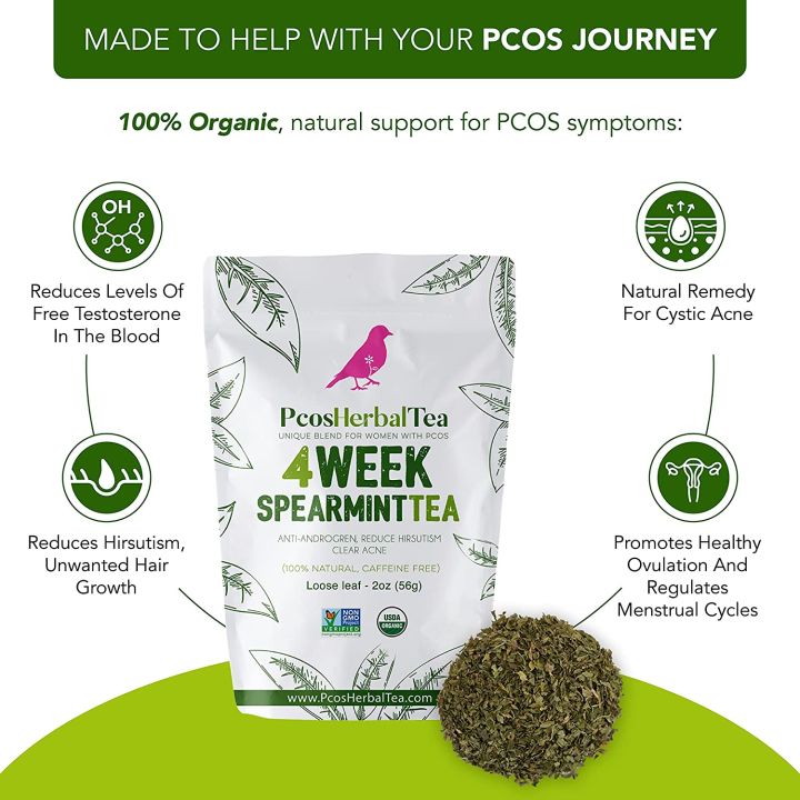 PCOS%20Spearmint%20Tea%20Hormone%20Balance%2056g%20-%20Image%205