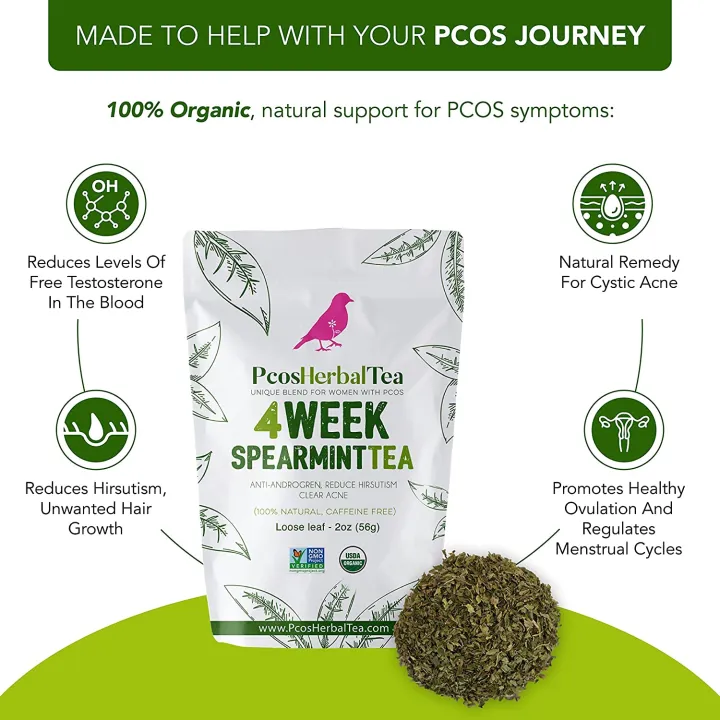PCOS%20Spearmint%20Tea%20Hormone%20Balance%2056g%20-%20Image%205