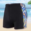 Men Swimwear Inside Drawstring Mid Waist Tight Swim Trunks Plus Size Quick Dry Swimming Shorts Mens Swimsuit Boys Beach Shorts. 
