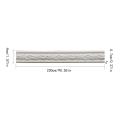 Self Adhesive Wall Border Strip 3D Skirting LineStickers White/Black Self Adhesive Wall Sticker Border Home Edge Strip Decor. 