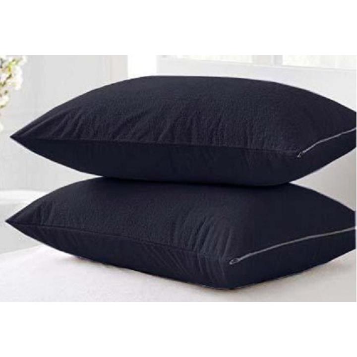 100% Waterproof Pillow Protector Case - 2 Pieces | Premium Quality Pillow Covers