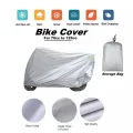 Universal Double Coated Waterproof Bike Cover, Scratch & Dust Proof Bike Parking Cover, Top Cover for Honda 70cc to 125cc. 